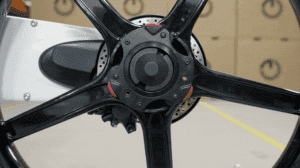 Gocycle GS pistopwheel locked