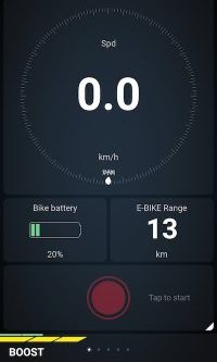 Boost range 20% battery