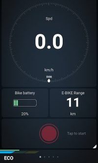 Eco range 20% battery
